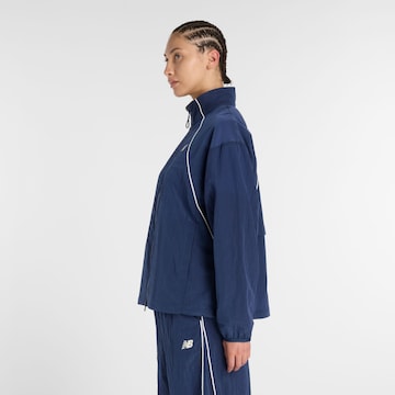 new balance Sports jacket 'Sport Legacy Jacket' in Blue