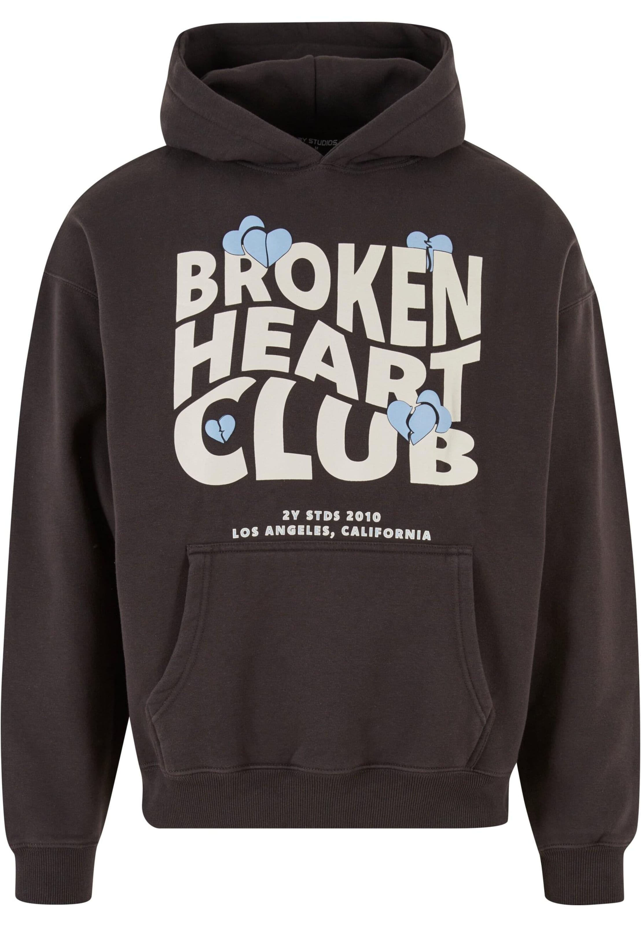 2Y Studios Sweatshirt Broken Heart Club in Black ABOUT YOU