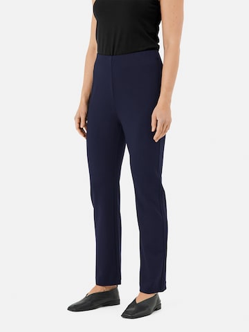 Coupe slim Pantalon 'Paige' Masai en bleu : devant