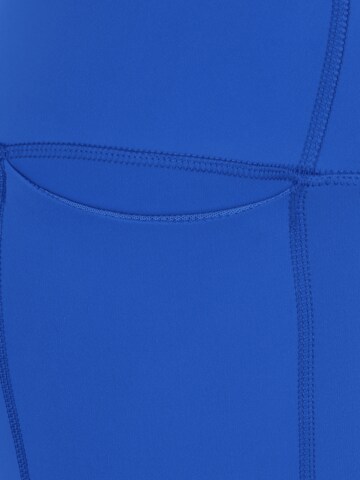 UNDER ARMOUR Skinny Sportbroek 'Meridian' in Blauw