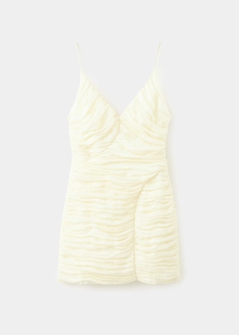 MANGO Dress 'Bruna' in Beige
