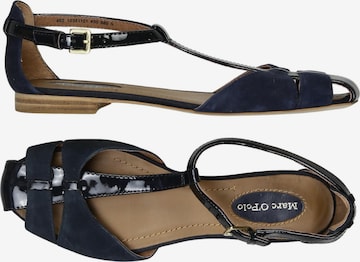 Marc O'Polo Sandalen 37 in Blau: Vorderseite
