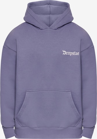 Dropsize Sweatshirt in Lila: Vorderseite