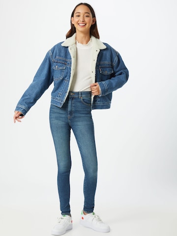 Dr. Denim Skinny Jeans 'Moxy' in Blau