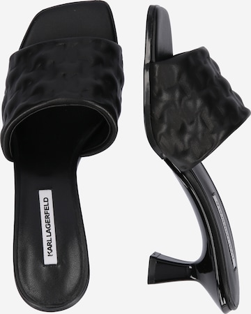 Karl LagerfeldNatikače s potpeticom - crna boja