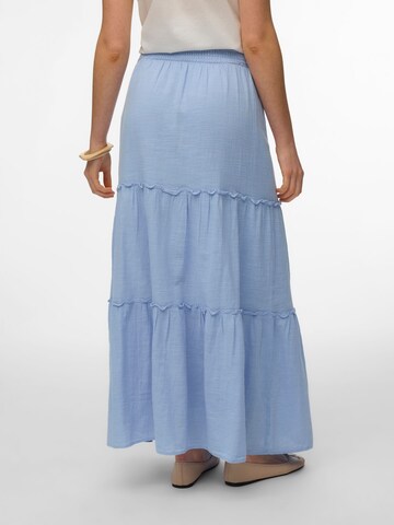 Jupe 'AWKEELEY' VERO MODA en bleu