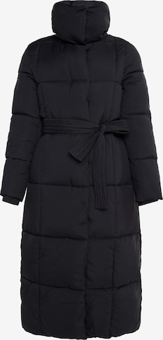 Manteau d’hiver 'Pryam' usha WHITE LABEL en noir : devant
