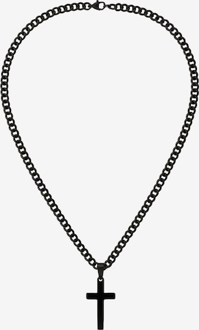 Eternal Necklace 'Kreuz' in Black: front