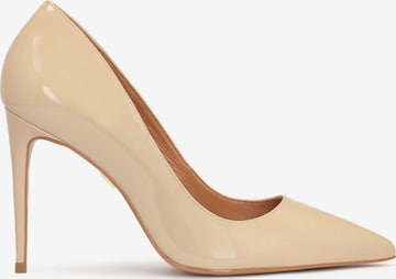 Kazar - Zapatos con plataforma en beige