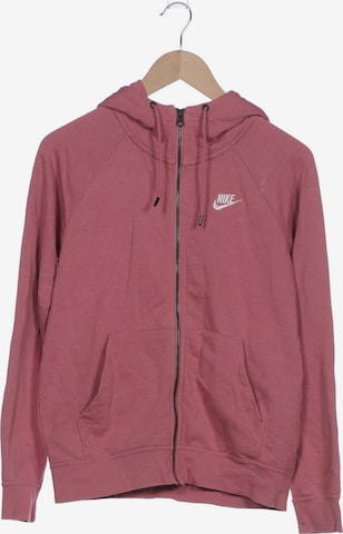 NIKE Kapuzenpullover S in Pink: Vorderseite