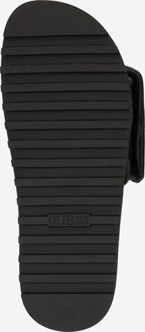 GUESS Pantolette 'FABIO' in Schwarz