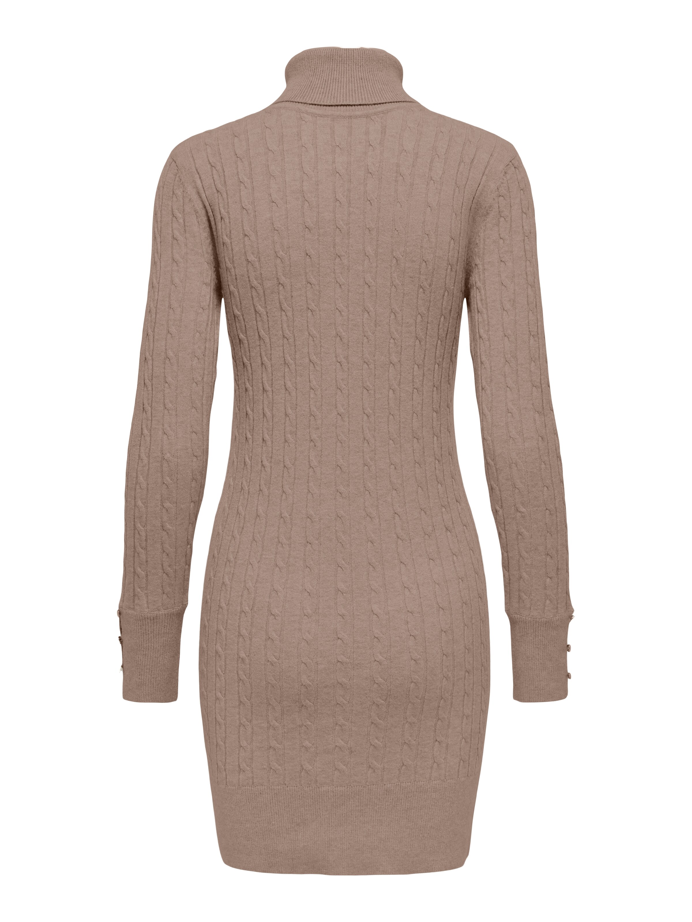 ONLY Knitted dress in Brown