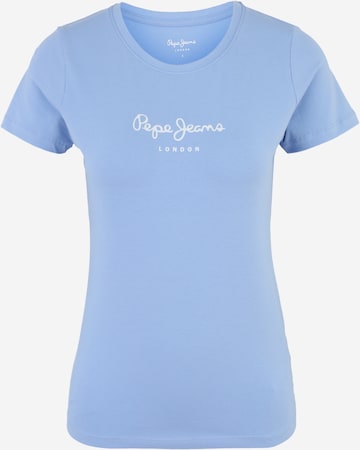 T-shirt 'New Virginia' Pepe Jeans en bleu : devant