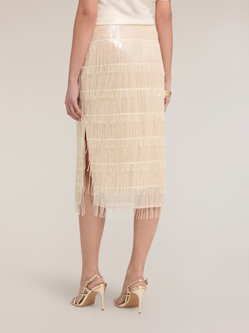 Jupe MOTIVI en beige