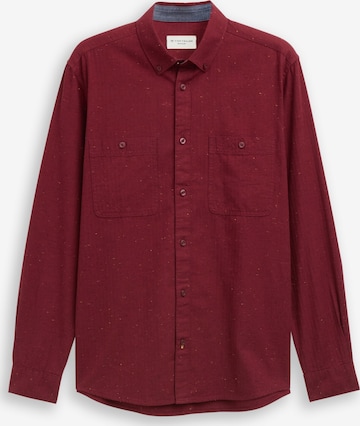TOM TAILOR Hemd in Rot: Vorderseite