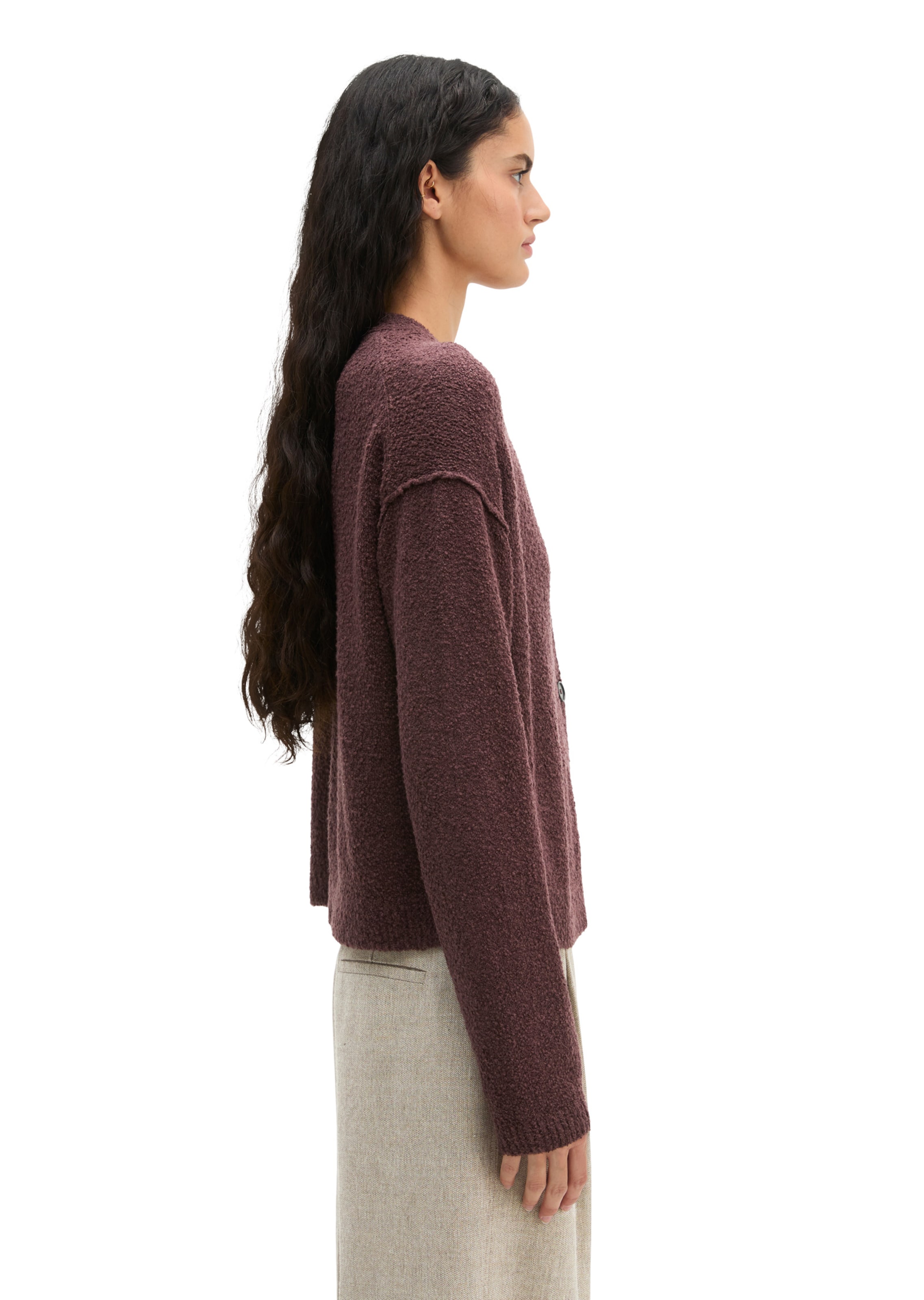 Marc O'Polo Knit cardigan in Red
