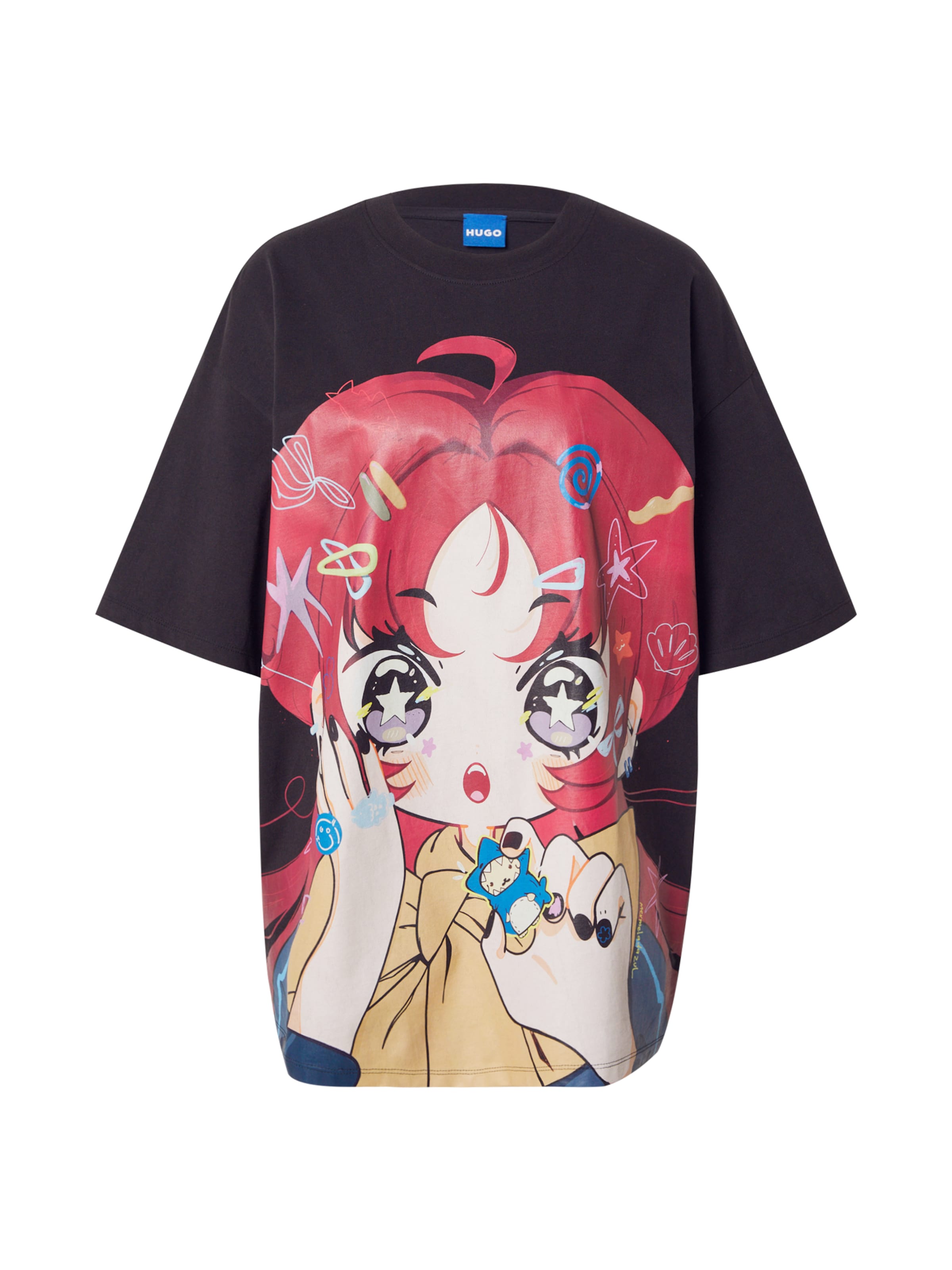 HUGO Shirt in Black: front