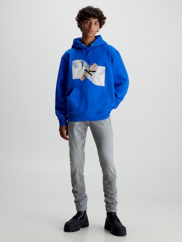Calvin Klein Jeans Скинни Джинсы в Серый