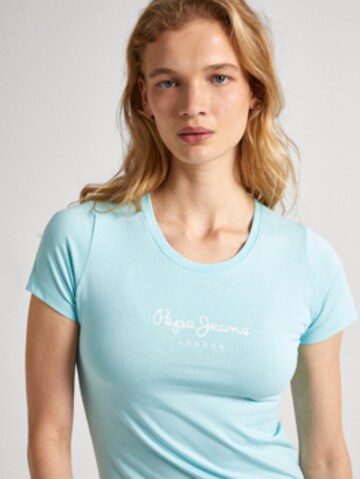 T-shirt 'NEW VIRGINIA' Pepe Jeans en bleu