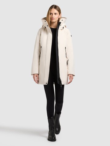 khujo Winter Jacket 'Lane' in White