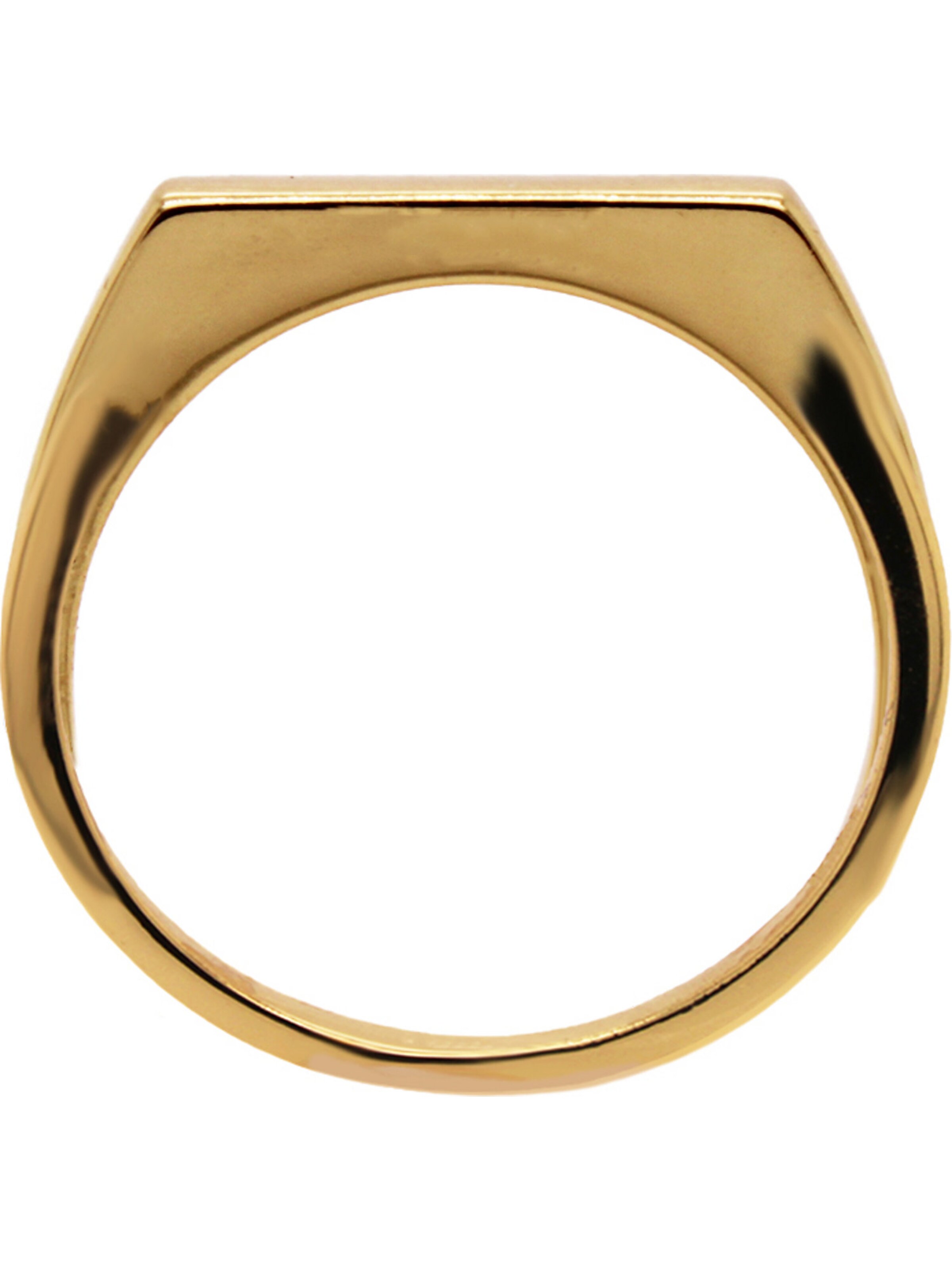 24Kae Ring in Gold: Vorderseite
