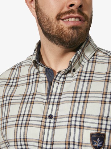 Charles Colby Comfort Fit Hemd 'Duke Lysandric' in Weiß