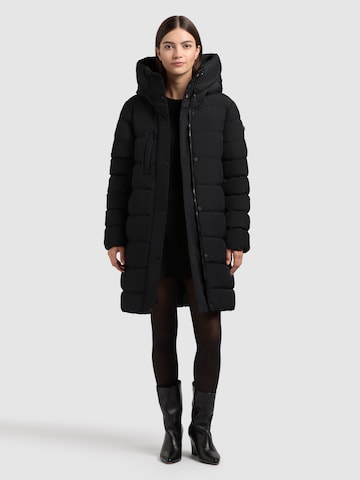 Manteau d’hiver 'Protea' khujo en noir