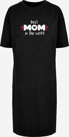 Merchcode Dress ' Ladies Mothers Day - Best Mom In The World' in Black: front