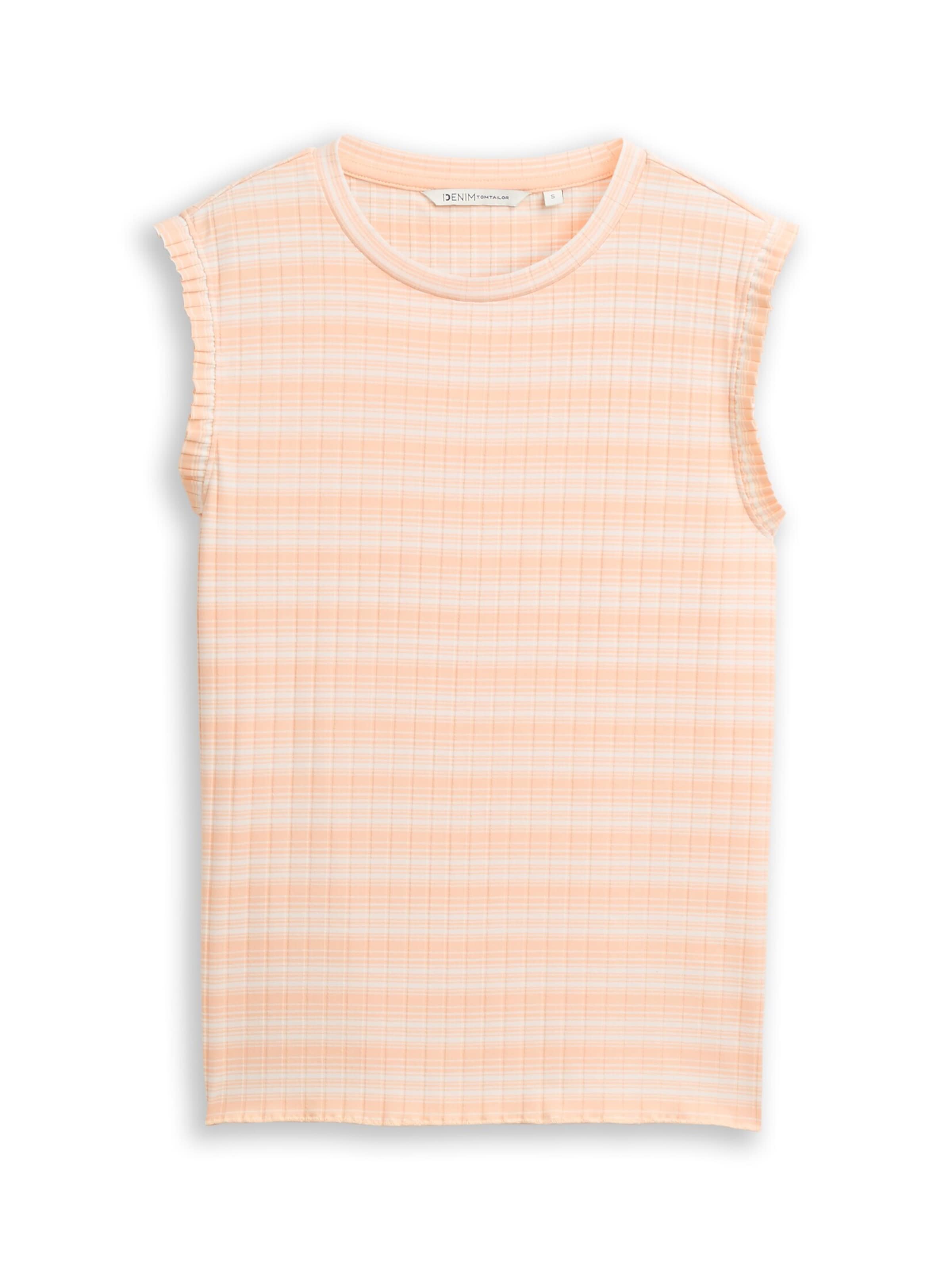 TOM TAILOR DENIM Top in Orange: front