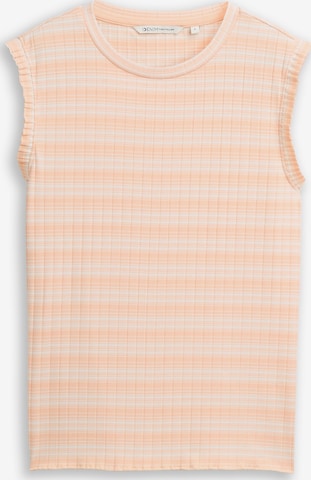 Haut TOM TAILOR DENIM en orange : devant