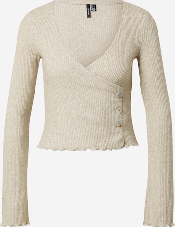 VERO MODA Shirt in Beige: voorkant