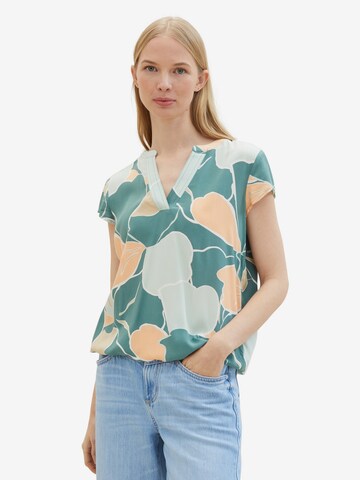 TOM TAILOR Blouse in Groen