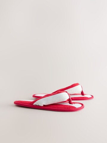 Next Huisschoenen in Rood