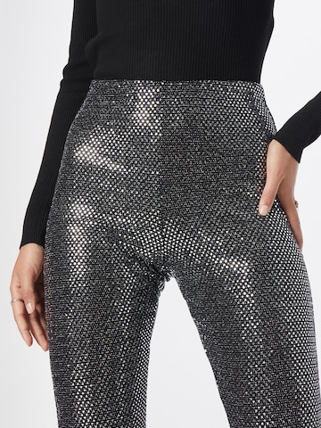 Nasty Gal Flared Trousers in Black