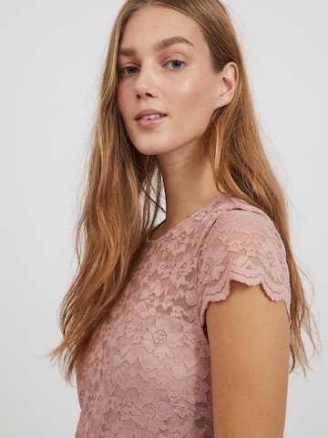 VILA Cocktail Dress 'Kalila' in Pink