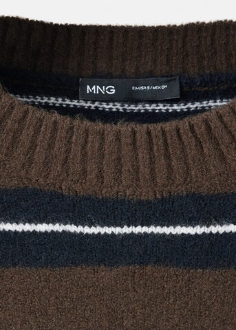 MANGO Sweater 'MARINA' in Brown: top