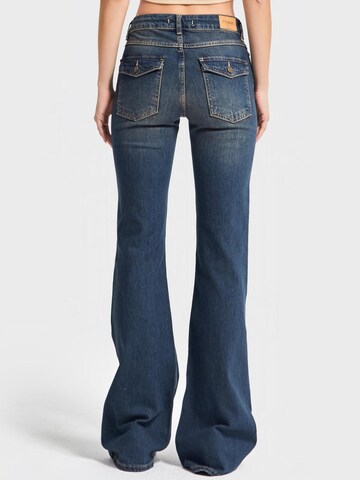 IT'S BASIC Flared Jeans 'OLIVIA' in Blue