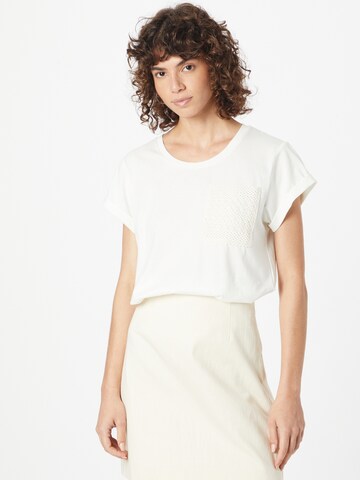 TAIFUN Shirt in White: front