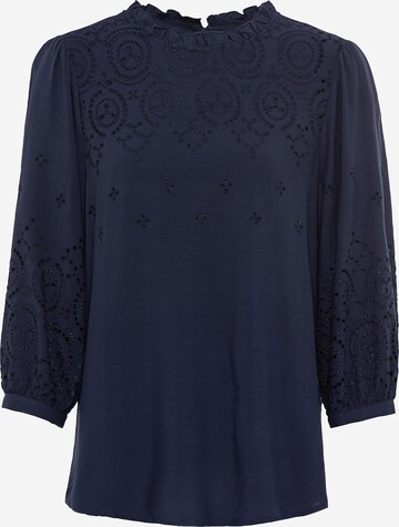 LASCANA Blouse in Blauw: voorkant