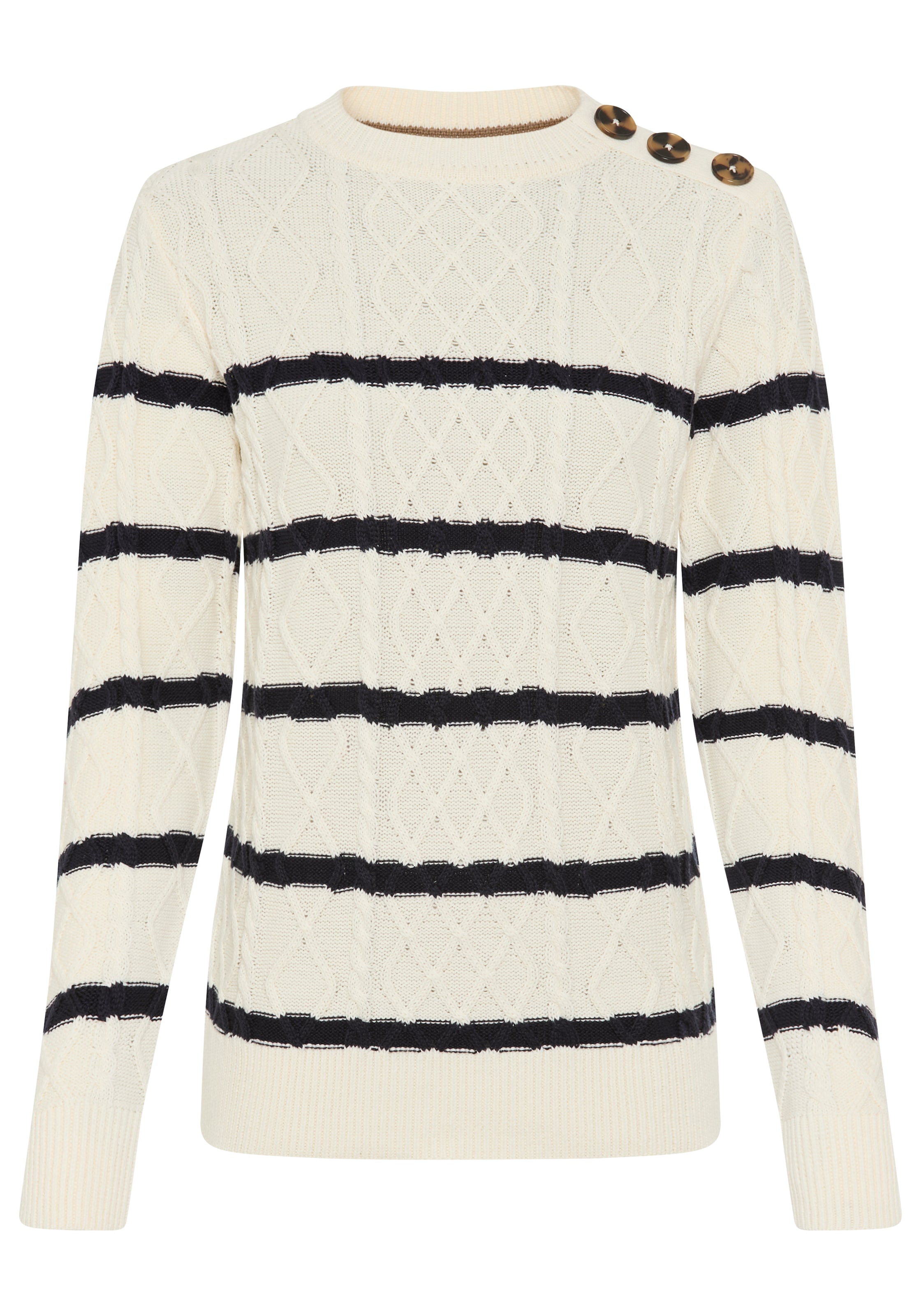 LAURA SCOTT Pullover in Weiß: Vorderseite