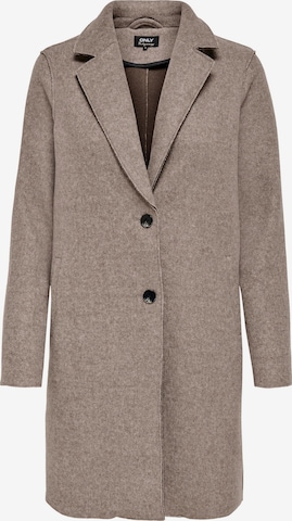 ONLY Between-Seasons Coat 'Carrie' in Brown: front