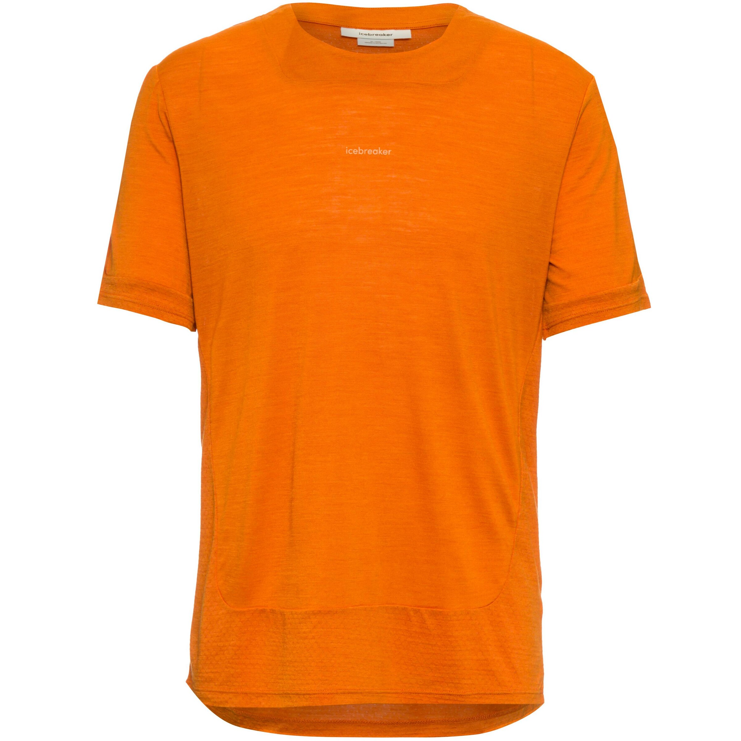 ICEBREAKER Performance Shirt 'ZoneKnit' in Orange: front