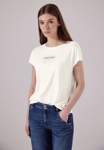 Street One Studio T-Shirt in Weiß: Vorderseite