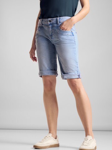 STREET ONE Regular Shorts 'Jane' in Blau