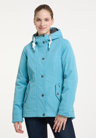 ICEBOUND Funkcionalna jakna | modra barva: sprednja stran