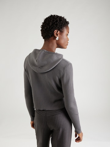 Monki Knit Cardigan in Grey