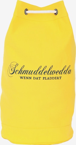 Schmuddelwedda Pouch in Yellow: front