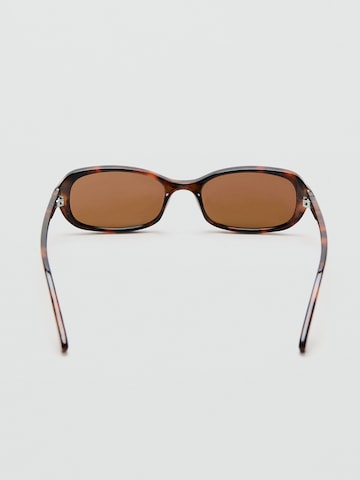 MANGO Sonnenbrille 'JUNCAL' in Braun