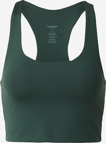 Girlfriend Collective Спортивный бюстгальтер 'PALOMA' в Зеленый: спереди