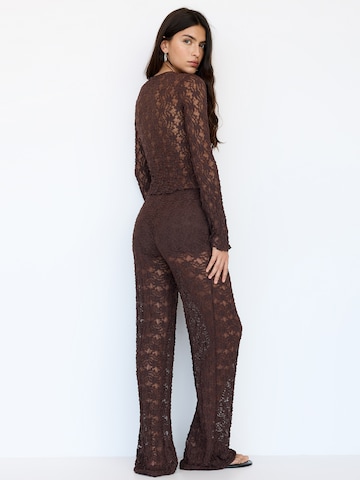 Pull&Bear regular Bukser i brun